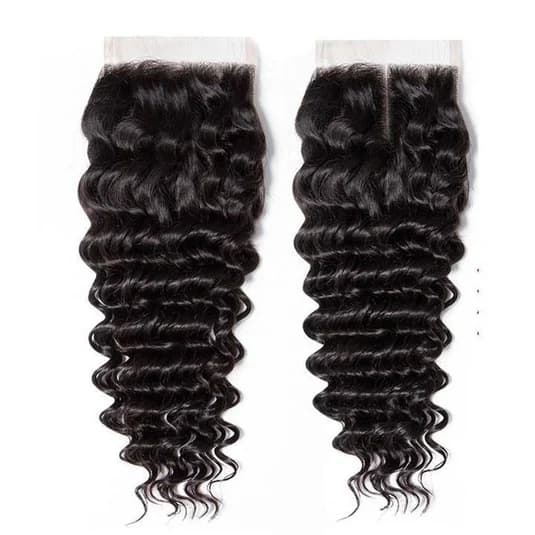 Mongolian Loose Wave Closure 5x5